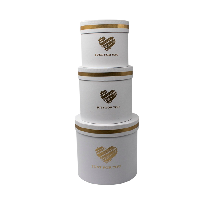 JUST FOR YOU PAPER BOX SET OF 3 Deventor