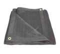 Landscape Tarp 10'X12' 6 Oz. Black 70 % Shade Mesh With Grommets