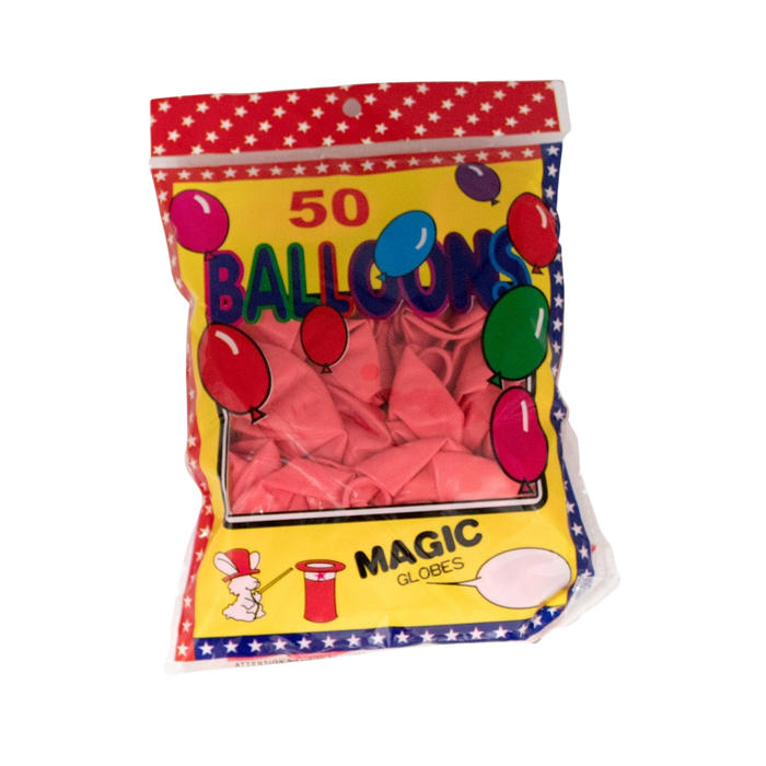 LATEX BALLOON MAC/RED 50PCS Deventor