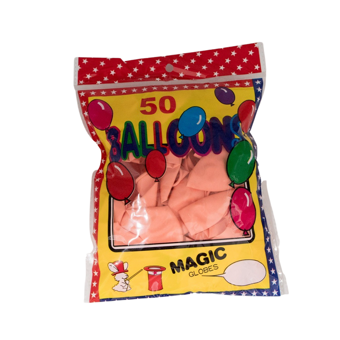 LATEX BALLOON MAC/ROSE RED 50PCS Deventor