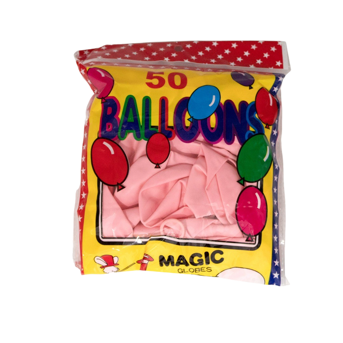 LATEX BALLOON PINK 50PCS Deventor