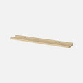 Ledge Shelf Real Oak Wood Veneer 115x10cm