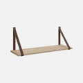 Loop Brackets & Oak Sand Shelf 600x200x19mm