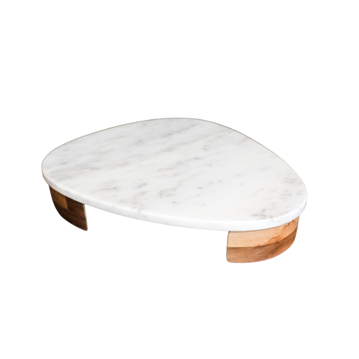 MARBLE TRAY STAND 30X25X5CM Deventor