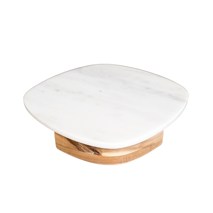 MARBLE TRAY STAND 30X30X5CM Deventor