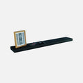 Matte Black Floating Shelves 1000x150x38mm (Double Deal)