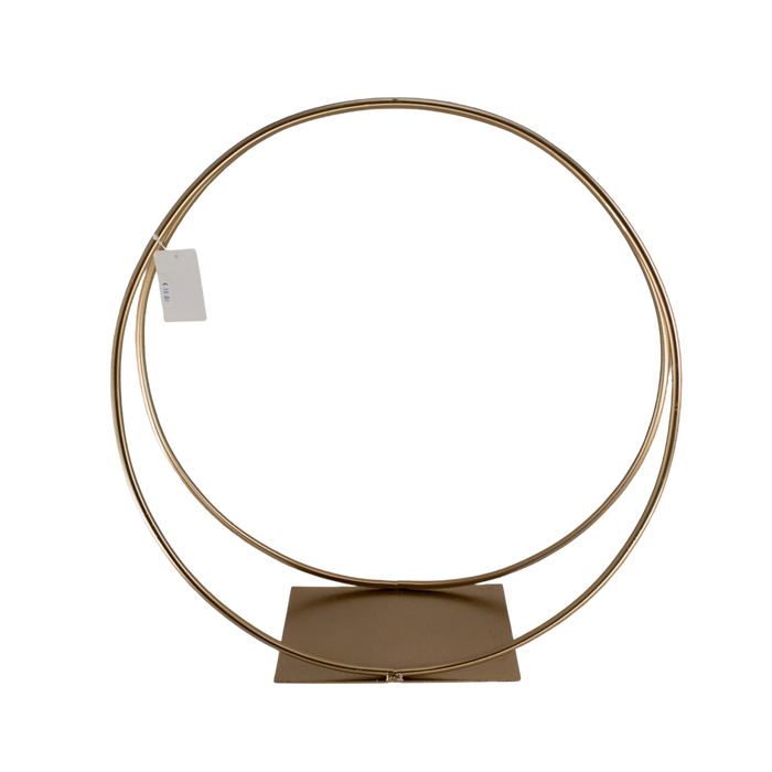 METAL CRAFT ROUND 45CM ROSE GOLD Deventor