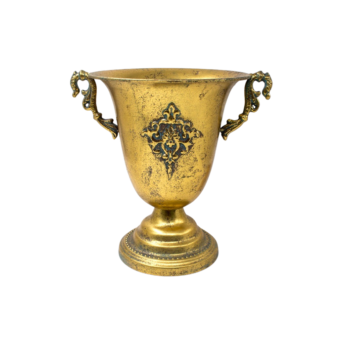 METAL CUP GOLD 23X15.7X22hCM Deventor