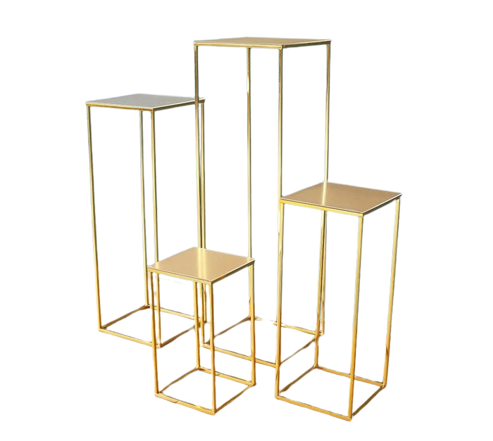 METAL STAND  GOLD 40/60/80/100cm Deventor