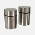 Mini Tube Clip Nickel (Pair)
