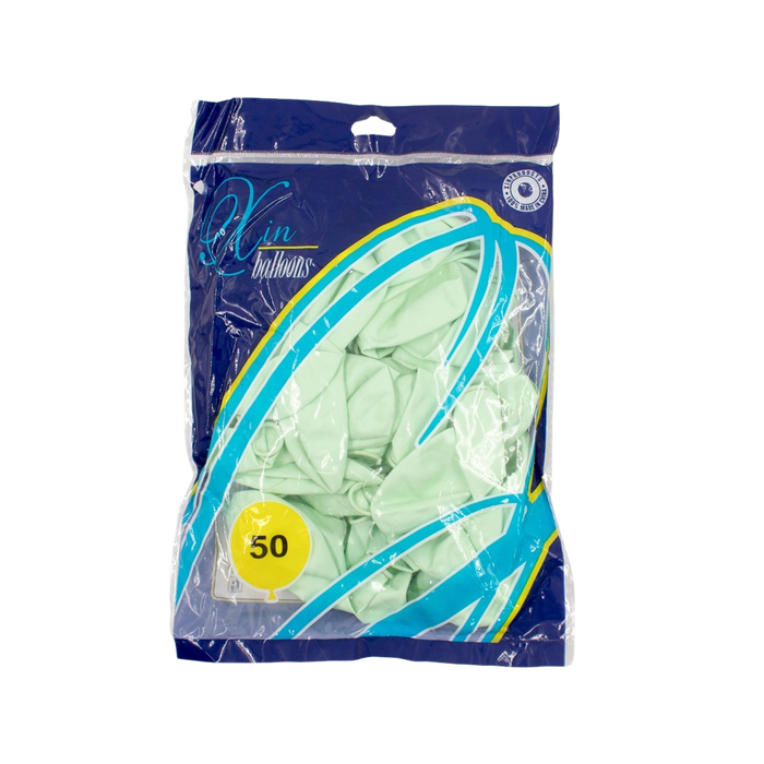 MINT LATEX BALLOON 30CM - 50PCS Deventor