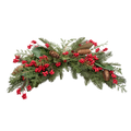 MIXED PINE W/BERRY SWAG 71CM Deventor