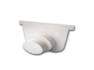 NDS 831 - 8" Shallow Profile End Cap / Out End Outlet