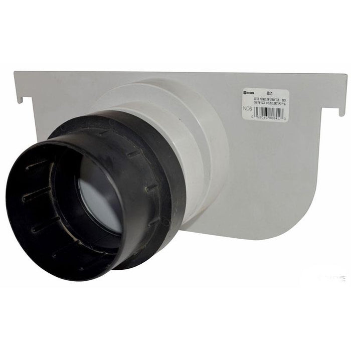 NDS 841 - 12" Shallow Profile End Cap / End Outlet