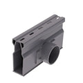 NDS 8513 - Micro Channel Spigot Side Outlet, Gray