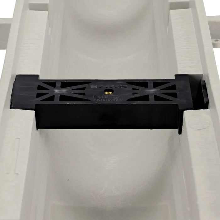 NDS DS-097N Dura Slope® Channel Drain, 6.4 in. Invert Depth, Neutral, 6 in. Wide X 4 ft. Long X 8.1 in. Deep
