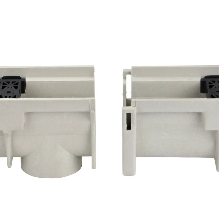 NDS DS-103 Dura Slope® Channel Drain, 8.0 in. to 8.4 in. Invert Depth, 6 in. Wide X 4 ft. Long X 9.8 in. Deep