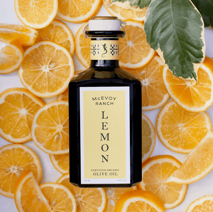 McEvooy Organic Lemon Olive Oil - 375ml by Bella Cucina – olive oil