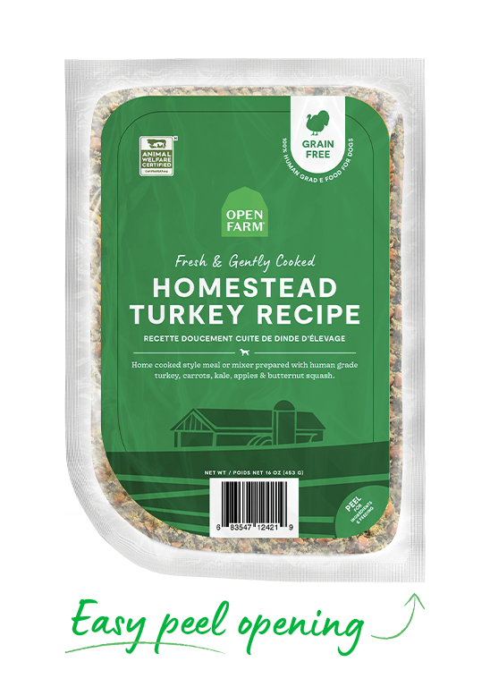 Open Farm Homestead Turkey Gently Cooked Recipe