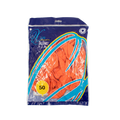 ORANGE LATEX BALLOON 30CM - 50PCS Deventor