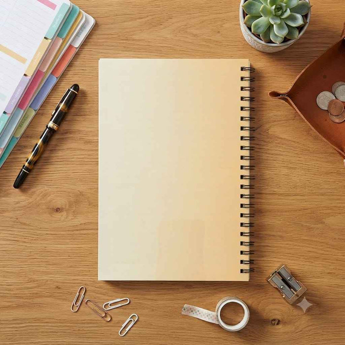 Organised Chaos - A5 Spiral Notebook