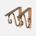 Ornamental Bracket Rustic Copper 155x115 (Pair)