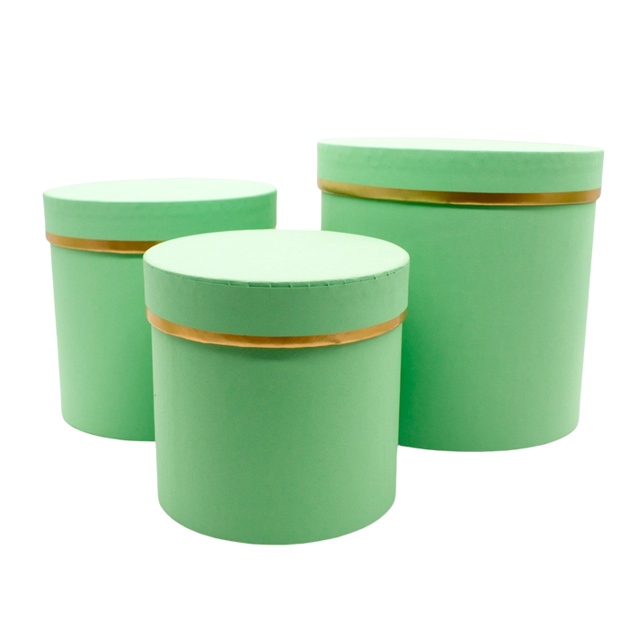 PAPER BOX PLAIN S/3 GREEN PH.HADJIGEORGIOU