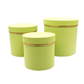 PAPER BOX PLAIN  S/3 L/GREEN PH.HADJIGEORGIOU