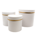 PAPER BOX PLAIN S/3 WHT Deventor