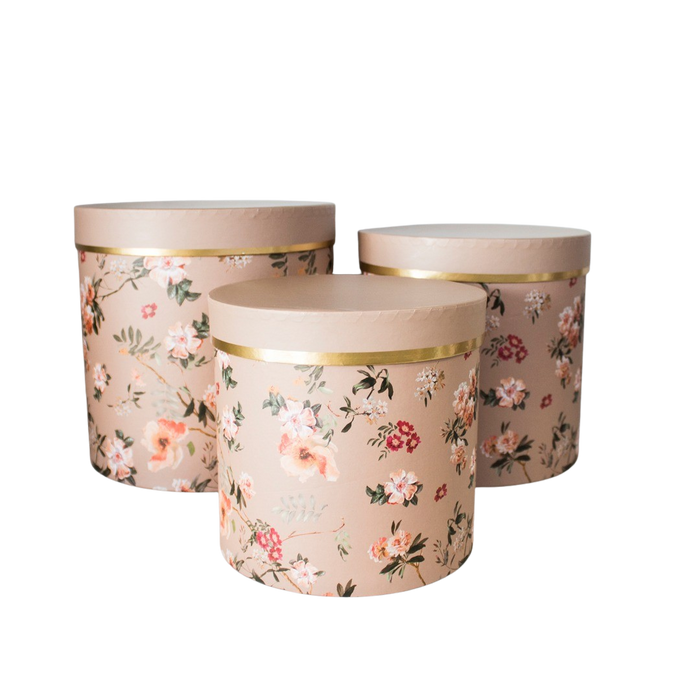 PAPER BOX S/3 LIGHT BROWN Deventor