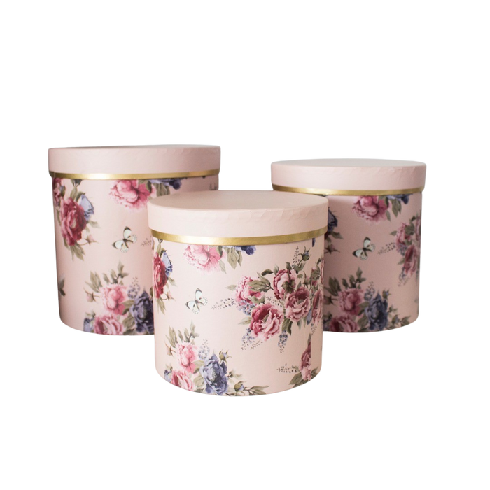 PAPER BOX S/3 PINK Deventor
