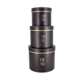PAPER BOX SET OF 3 BLACK Deventor