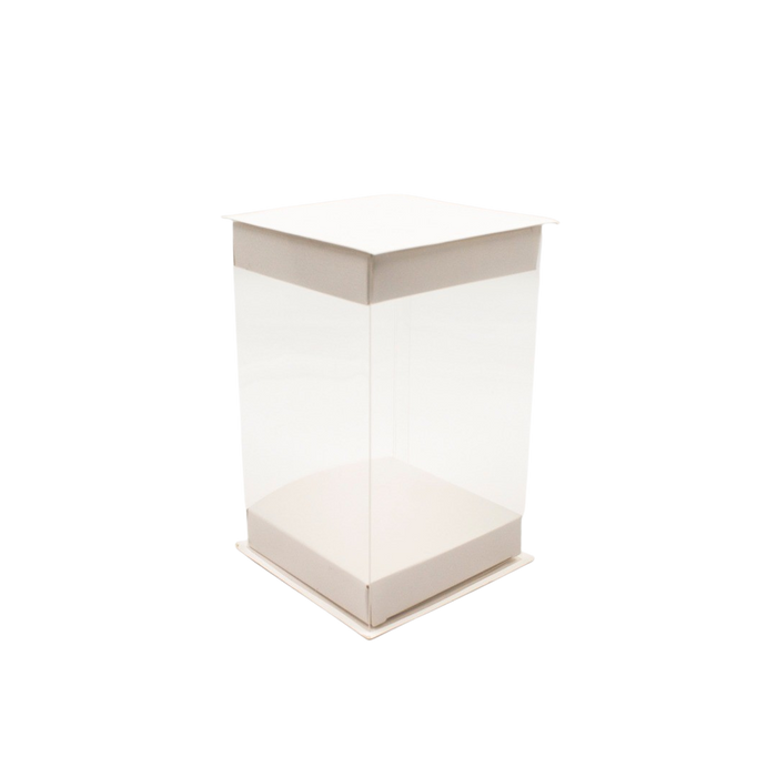 PAPER CANDY BOX PVC 50PCS  10X10X11.5 Deventor