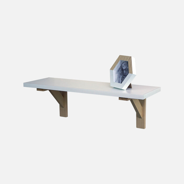 Pine Country White Shelf Kit 600x200x19mm