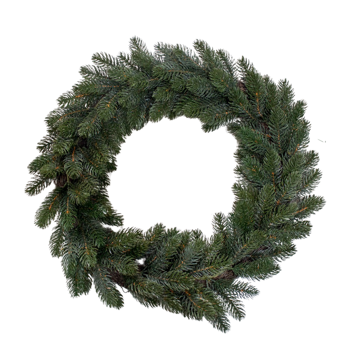 PINE WREATH GREEN 55CM Deventor