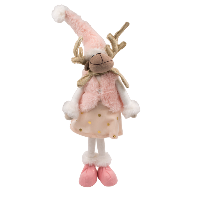 PINK REINDEER 18X12X50CM Deventor