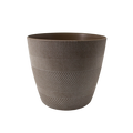 PLASTIC POT GREY 22X22X20CM PH.HADJIGEORGIOU