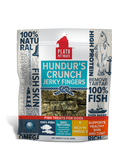 Platos Pet Treats Hundur’s Crunch Jerky Fingers Fish Dog Treats