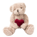PLUSH BEAR WITH HEART 28CM Deventor