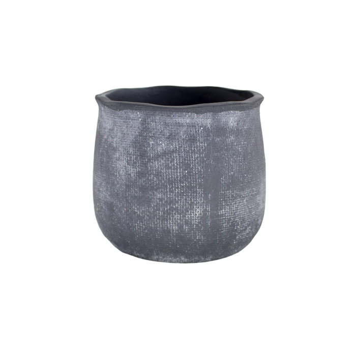 POT BLACK 15X13CM Deventor