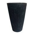 POT BLACK 38.5X38.35X60CM Deventor