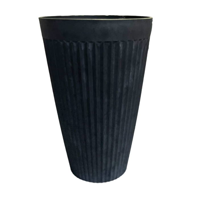 POT BLACK 38.5X38.35X60CM Deventor