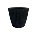 POT BLACK 43X43X39CM Deventor