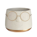 POT GOLD WITH GLASSES 16 X 11.5CM Deventor