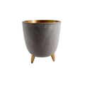 POT GREY 12X13 CM Deventor