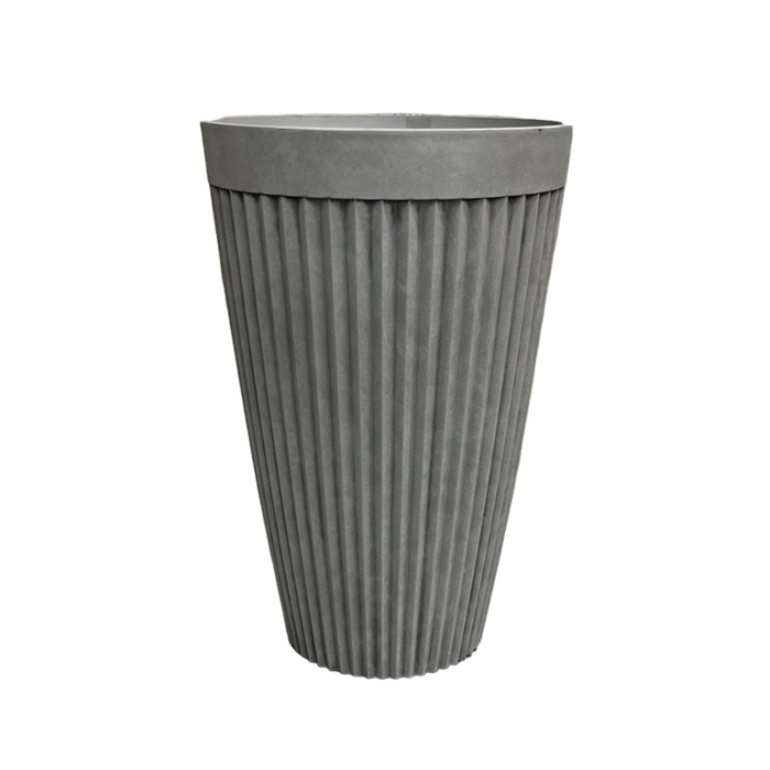 POT GREY 32X32X50CM Deventor