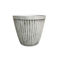 POT GREY 36X36X32CM Deventor