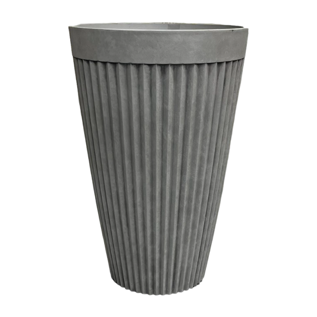 POT GREY 38.5X38.5X60CM Deventor