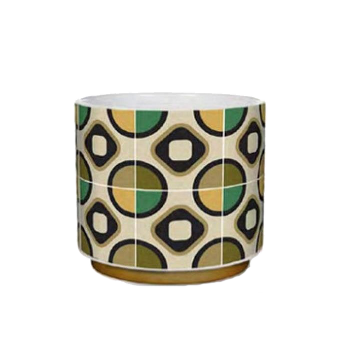 POT RETRO 11.5X11HCM GREEN Deventor