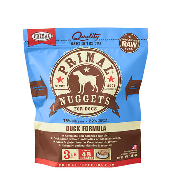 Primal Pet Foods Canine Raw Frozen Nuggets